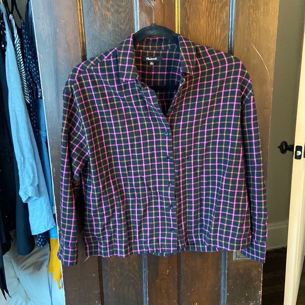 Madewell Flannel, XS